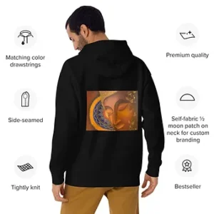 Unisex Hoodie - Meditating Buddha