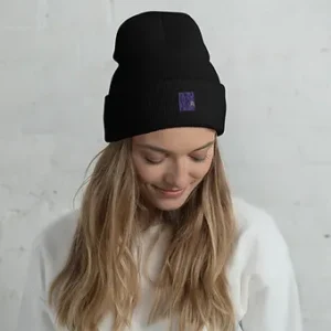 Cuffed Beanie - Artist brush