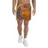 Men's Athletic Long Shorts - Meditating Buddha
