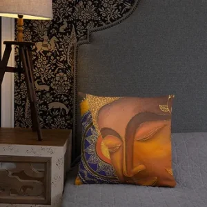Basic Pillow - Meditating Buddha