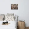 Framed poster - Chain Art of Flower I