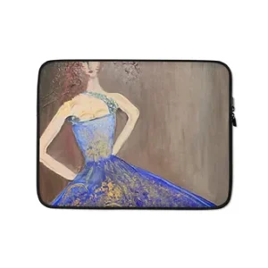 Laptop Sleeve - Blue Ballerina