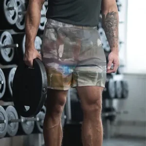 Men's Athletic Long Shorts - Confusion State