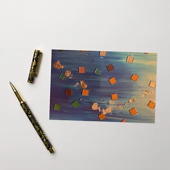Greeting card - Being square I