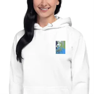 Unisex Hoodie - Blue Ballerina