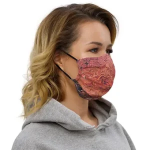 Premium face mask - Burning Valley