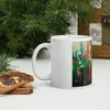 White glossy mug - Bloody Night