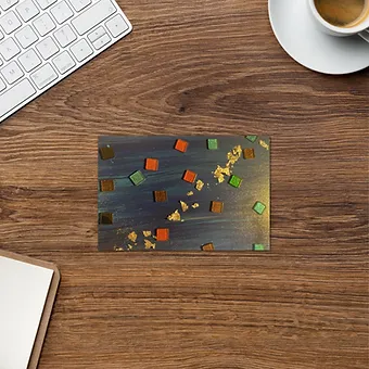 Greeting card - Being square II